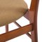 Sedia da pranzo nr. 210 vintage di Farstrup Furniture, anni '50, set di 6, Immagine 7