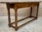 Early 20th Century Carved Walnut Console Table, 1890s 12