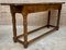 Early 20th Century Carved Walnut Console Table, 1890s, Image 12
