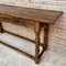 Early 20th Century Carved Walnut Console Table, 1890s 5