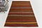 Tapis Kilim Vintage en Laine, Turquie 1