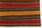 Tapis Kilim Vintage en Laine, Turquie 9