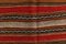 Tapis Kilim Vintage en Laine, Turquie 10