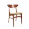 Vintage Model 210 Dining Chair from Farstrup Furniture, 1950s 1