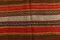 Vintage Cotton & Wool Kilim Rug 7