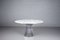 Mesa de comedor con plato de mármol Arabescato de Warren Platner para Knoll International, años 70, Imagen 1