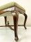 Antique French Louis XV Style Walnut Bench Stool, 1800s 3