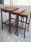 Vintage Nesting Tables in Mahogany, Set of 3, Image 2