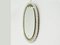Italienischer Ovaler Spiegel mit Rahmen aus mundgeblasenem Glas von Barovier & Toso, 1958 1