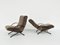 Vintage-Mod. Verstellbare P40 Stühle von Osvaldo Borsani für Tecno, 1956, 2er Set 2