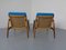 Sofá y sillones de teca de Hartmut Lohmeyer para Wilkhahn, años 60. Juego de 3, Imagen 7