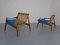 Teak Sofa and Lounge Chairs by Hartmut Lohmeyer for Wilkhahn, 1960s, Set of 3 12