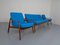 Teak Sofa and Lounge Chairs by Hartmut Lohmeyer for Wilkhahn, 1960s, Set of 3 2