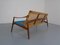 Sofá y sillones de teca de Hartmut Lohmeyer para Wilkhahn, años 60. Juego de 3, Imagen 33