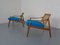 Sofá y sillones de teca de Hartmut Lohmeyer para Wilkhahn, años 60. Juego de 3, Imagen 10