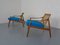 Teak Sofa and Lounge Chairs by Hartmut Lohmeyer for Wilkhahn, 1960s, Set of 3 10