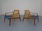 Teak Sofa and Lounge Chairs by Hartmut Lohmeyer for Wilkhahn, 1960s, Set of 3 9