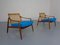 Canapé et Fauteuils en Teck par Hartmut Lohmeyer pour Wilkhahn, 1960s, Set de 3 11