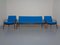 Teak Sofa and Lounge Chairs by Hartmut Lohmeyer for Wilkhahn, 1960s, Set of 3 1