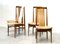 Mid-Century Oak High Back Dining Chairs, 1960s, Set of 4 11
