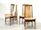 Mid-Century Oak High Back Dining Chairs, 1960s, Set of 4, Image 11