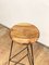 Bar Stool with Steel Frame and Walnut Seat 16