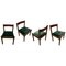 Carimate Dining Chair in Green Velvet and Beech by Vico Magistretti for Cassina, 1963, Set of 10 6