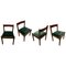 Carimate Dining Chair in Green Velvet and Beech by Vico Magistretti for Cassina, 1963, Set of 10, Image 6