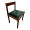 Carimate Dining Chair in Green Velvet and Beech by Vico Magistretti for Cassina, 1963, Set of 10 7