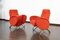 Armchair Designed by Carlo Mollino for the Rai Auditorium in Turin, 1952, Set of 2 2
