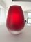 Vase Bullying Rouge par Gianni Vigna pour Venini 3