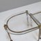 Tische aus Geschmiedeter Bronze aus geschmolzenem Glas im Stil von Lothar Klute, 1980er, 3er Set, 3er Set 3
