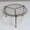 Round Forged Bronze Table in the Style of Lothar Klute, 1980 1