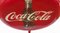 Großes doppelseitiges emailliertes Coca Cola Schild, 1960er 11