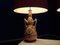 Lampade da tavolo in ceramica e ottone, Italia, anni '50, set di 2, set di 2, Immagine 12