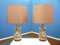 Italian Ceramic & Brass Table Lamps, 1950s, Set of 2, Set of 2 1