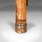 Lámpara de mesa inglesa antigua pequeña de bambú y cerámica, década de 1890, Imagen 8