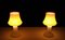 Murano Glas Tischlampen von Brilliant Leuchten, 1970er, 2er Set 6