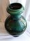 Large Vintage German Ceramic Vase in Green Blue and Gray by Dümler & Breiden, 1970s 3