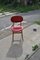 Hungarian Red Leatherette Desk Chair, 1960s, Image 1