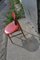 Hungarian Red Leatherette Desk Chair, 1960s 5