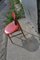 Hungarian Red Leatherette Desk Chair, 1960s, Image 5