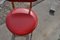 Hungarian Red Leatherette Desk Chair, 1960s, Image 3
