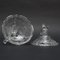Antique Press Glass Bowl with Lid and Base, 1900s, Set of 2 4