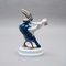 Art Nouveau Porcelain Figure of High School Boy on Toucan by Liebermann for Rosenthal 1