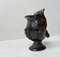 Scandinavian Art Deco Koi Fish Vase in Patinated Metal, 1930s 2