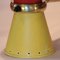 Französische Diabolo Wandlampe in Rot & Gelb, 1950er 5