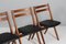 Dining Chairs in Oak and Teak by Edmund Jørgensen, 1960s, Set of 4, Image 3