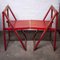 Folding Chair Model Trieste by Bazzani for Aldo Jacober, 1970s, Set of 3 10