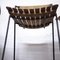 Taburetes de bar de hierro forjado, mimbre y listones de madera de Arthur Umanoff para Raymor, años 50. Juego de 2, Imagen 11